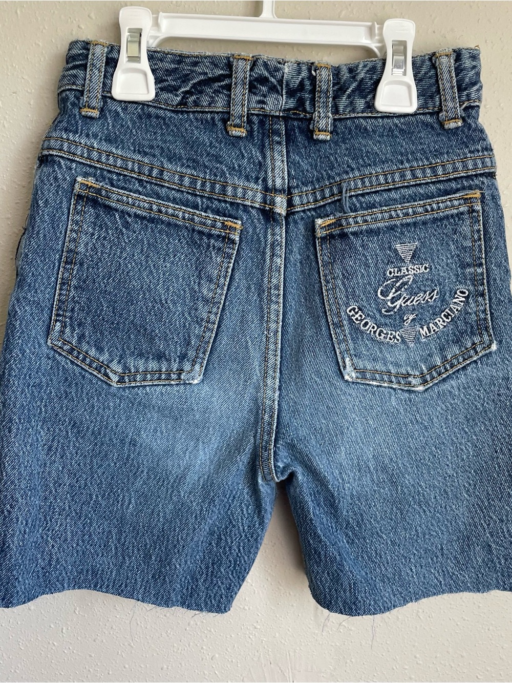 Vintage Guess denim Cutoff Bermuda Shorts